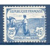 Timbre France Yvert No 151 Orphelin de la Guerre bleu neuf **
