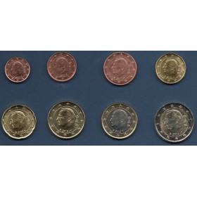 Série d'Euro de Belgique - Albert II, 2ème type (2009-2013)