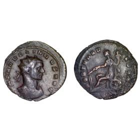 Antoninien d'Aurelien (274-275) RIC.128 FORTVNA REDVX atelier Milan