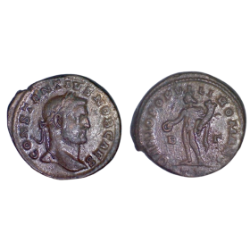 Ae1 Constance Chlore (296-297), RIC.214 GENIO POPVVLI ROMANI Trèves