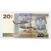 Pologne P.196, Neuf en Folder Billet de 20 Zlotych 2022 Frontière est