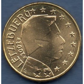 Pièce de 10 centimes d'Euro Luxembourg - Grand-Duc Henri 1ère carte (2002-2006)