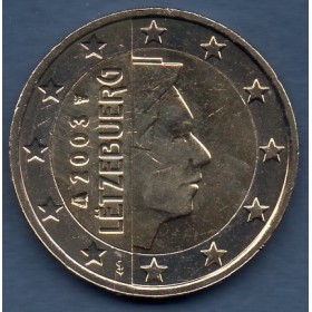 Pièce de 2 Euro Luxembourg - Grand-Duc Henri 1ère carte (2002-2006)