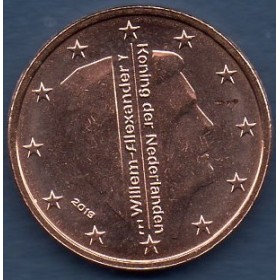 Pièce de 2 centimes d'Euro Pays-Bas - Willem-Alexander (2014 à nos jours)