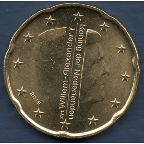 Pièce de 20 centimes d'Euro Pays-Bas - Willem-Alexander (2014 à nos jours)