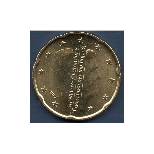 Pièce de 20 centimes d'Euro Pays-Bas - Willem-Alexander (2014 à nos jours)