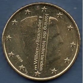 Pièce de 50 centimes d'Euro Pays-Bas - Willem-Alexander (2014 à nos jours)