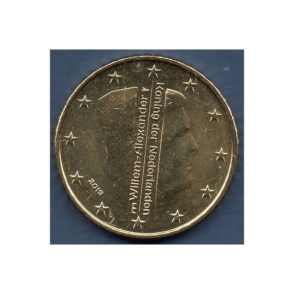 Pièce de 50 centimes d'Euro Pays-Bas - Willem-Alexander (2014 à nos jours)