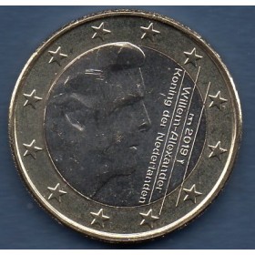 Pièce 1 Euro Pays-Bas - Willem-Alexander (2014 à nos jours)