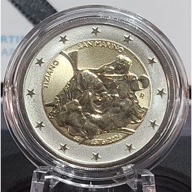 2 euro commémorative BE Polissage inversé, Saint Marin 2026, Titien (Tiziano) pièce de monnaie €