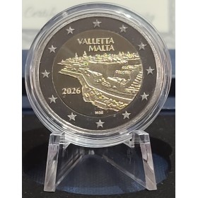 2 euro commémorative BE, Malte 2026 La Valette pièce de monnaie €