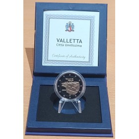 2 euro commémorative BE, Malte 2026 La Valette pièce de monnaie €