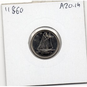 Canada 10 cents 2002 Spl, KM.447 Jubilée d'or