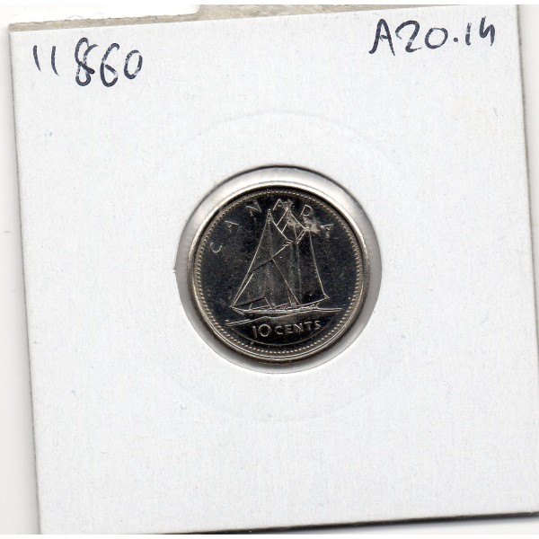 Canada 10 cents 2002 Spl, KM.447 Jubilée d'or