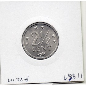 Antilles Neerlandaise 2 1/2 cent 1984 Spl, KM.9a Juliana