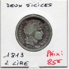 Italie Deux Siciles 2 lire 1813 TTB-, KM.258 Joachim Murat