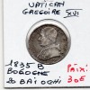 Vatican 20 Baiocchi 1835 B Bologne TTB, KM.1322 Gregoire XVI