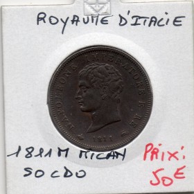 Royaume d'Italie 1 soldo 1811 M Milan Sup-, KM.C3 Napoléon 1er