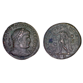 AE3 Constantin 1er (314-315), RIC.27 SOLI INVICTO COMITI Rome