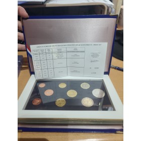 Coffret BE France 2005 - Défaut plastique côté revers pièces de monnaies Euros