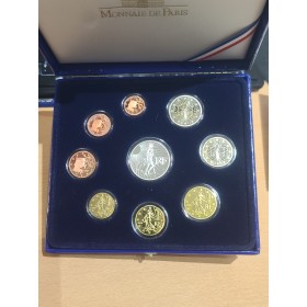 Coffret BE France 2009 pièces de monnaies Euros