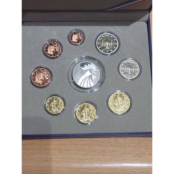 Coffret BE France 2014 pièces de monnaies Euros