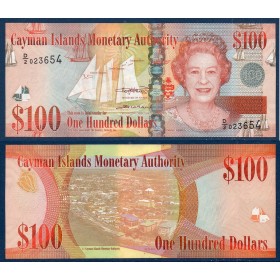 Cayman P.43b TTB Billet de 100 dollars 2018 Georges Town