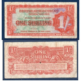 G.B. Armée P.18a, TB Billet de 1 Shilling 1948
