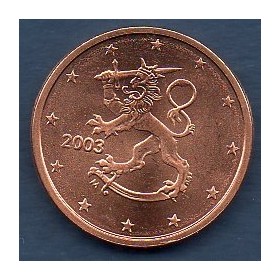 Pièce de 2 centimes d'Euro Finlande - 1er type (1999-2006)