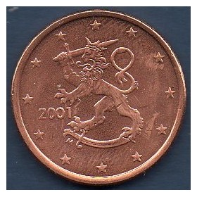 Pièce de 5 centimes d'Euro Finlande - 1er type (1999-2006)