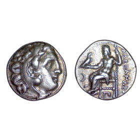 Macedoine, Alexandre III "le grand" Drachme (-310 à -301) price.1809 Kolophon