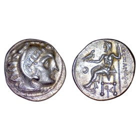 Macedoine, Alexandre III "le grand" Drachme (-310 à -301) price.1827 Kolophon