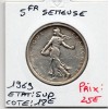 5 francs Semeuse Argent 1969 Sup