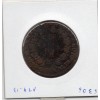 12 denier Constitution Louis XVI 1792 B Rouen B+