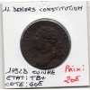 12 denier Constitution Louis XVI 1792 D Lyon TB+