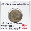 15 Sols Constitution Louis XVI 1791 I Limoges TB+ 2eme semestre
