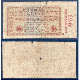 Allemagne P.133, AB Billet de 500 milliards de Mark 1923