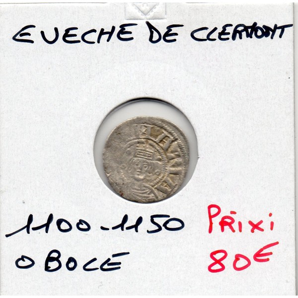 Auvergne, évêché de Clermont, anonyme (1100-1150) Obole