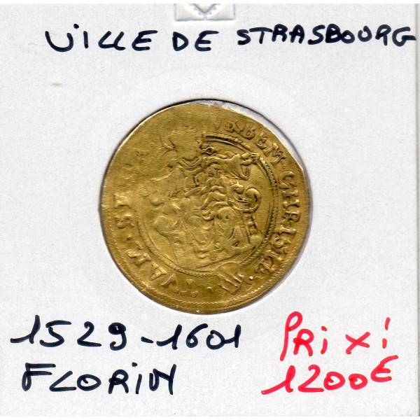 Alsace, Ville de Strasbourg, Florin d'or (1529-1601) TB
