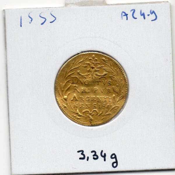 Alsace, Ville de Strasbourg, Ducat d'or (1635-1652) TTB