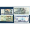 Lot de 4 Billets 1 Mongolie, 1 Irak, 2 Cambodge SPL et NEUFS