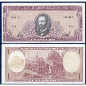 Chili Pick N°136, Billet de banque de 1 escudo 1962-1964