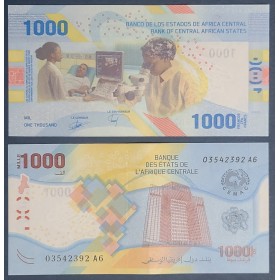Afrique Centrale P.701, Sup, Billet de 1000 Francs CFA 2020 Medecine