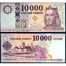 Hongrie P.206d, TTB Billet de 10000 Forint 2021 Istvan Kiraly