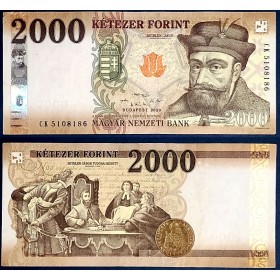 Hongrie P.204b, TTB Billet de 2000 Forint 2020 Bethlen Gabor
