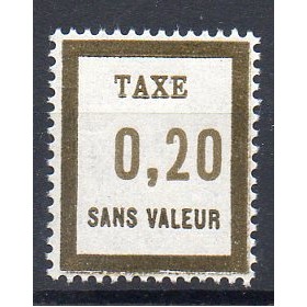 Taxe Yvert No FT12 neuf ** France