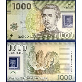 Chili P.161h, TTB Billet de 1000 Pesos 2018 Ignacio Carrera Pinto