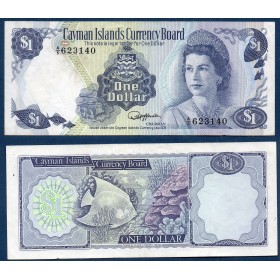 Cayman P.5d, TTB Billet de 1 dollar 1974