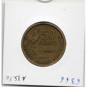 50 francs Coq Guiraud 1954 TTB