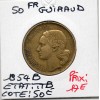 50 francs Coq Guiraud 1954 B TTB